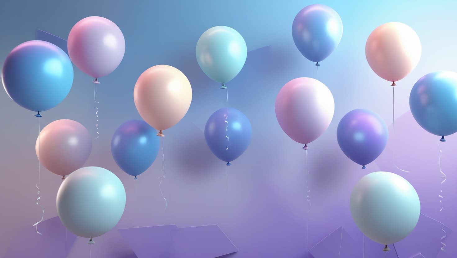 Balloons background