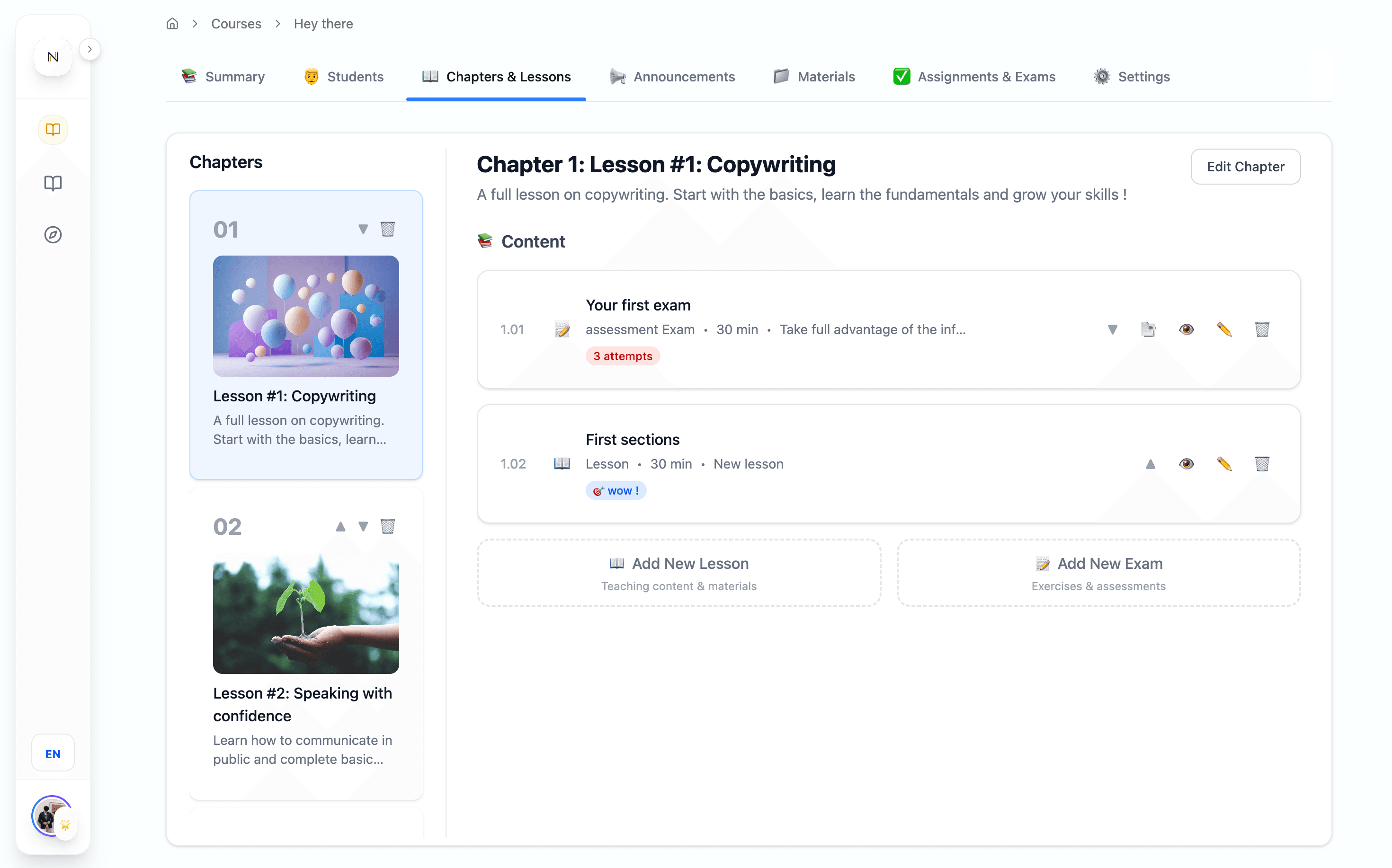 Class Management & Resources