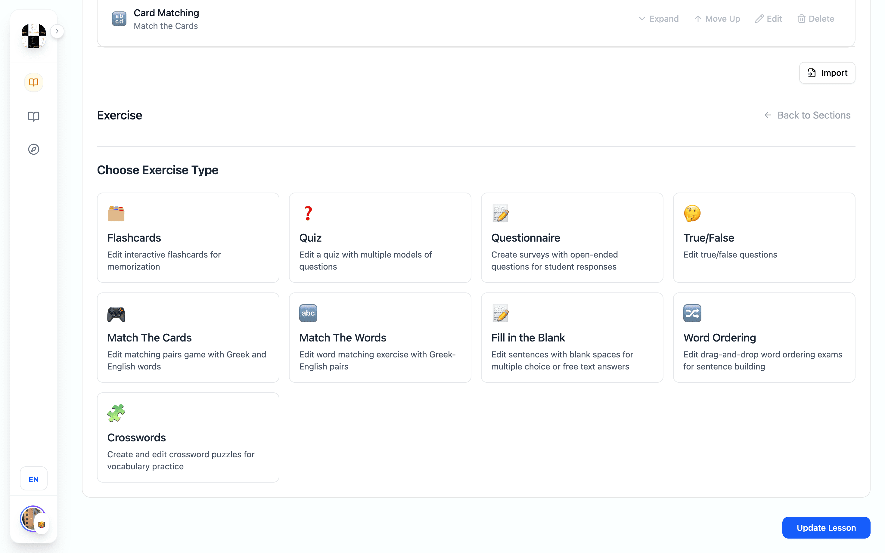 Content Creation & Lesson Planning