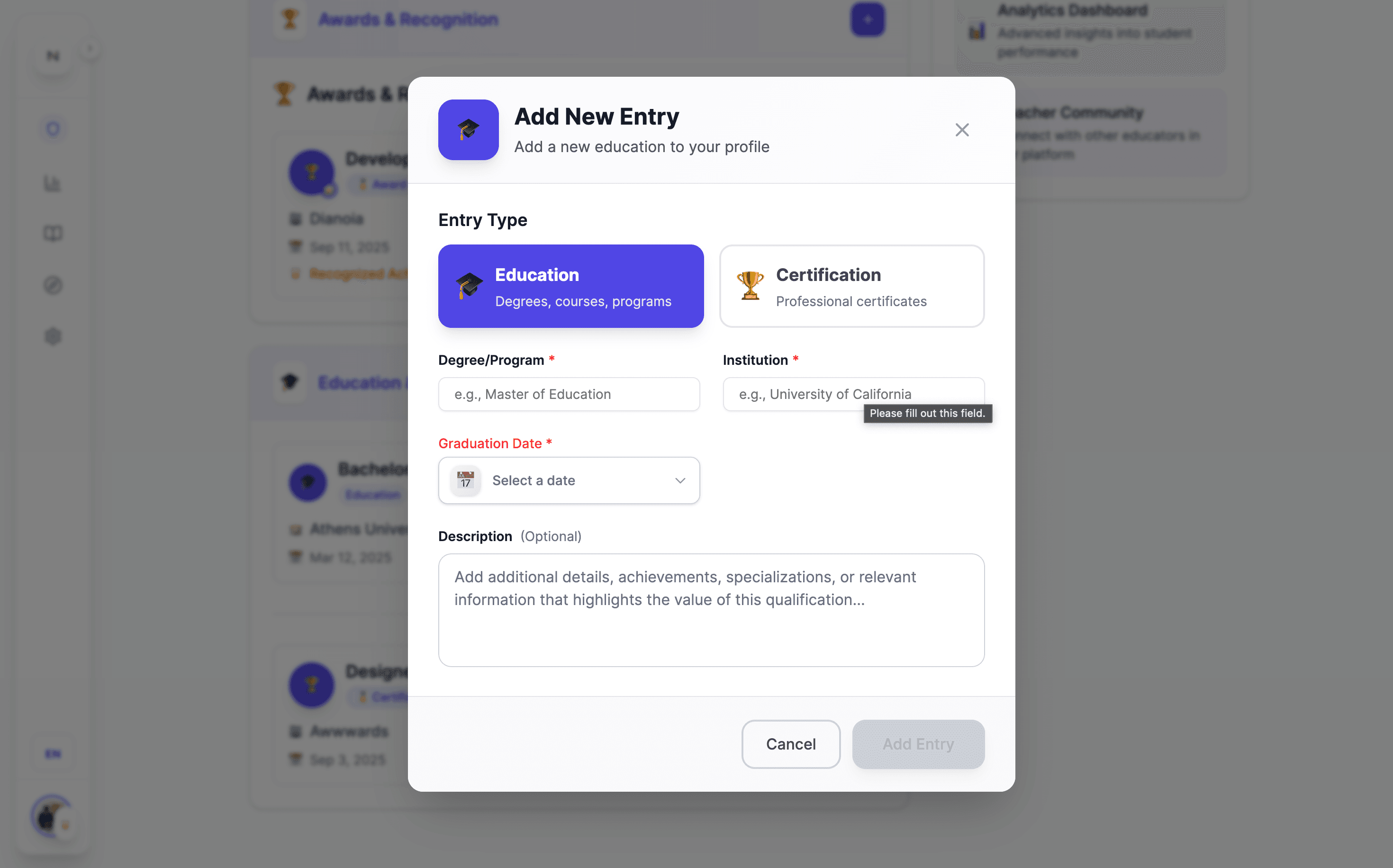 Advanced Administration Features