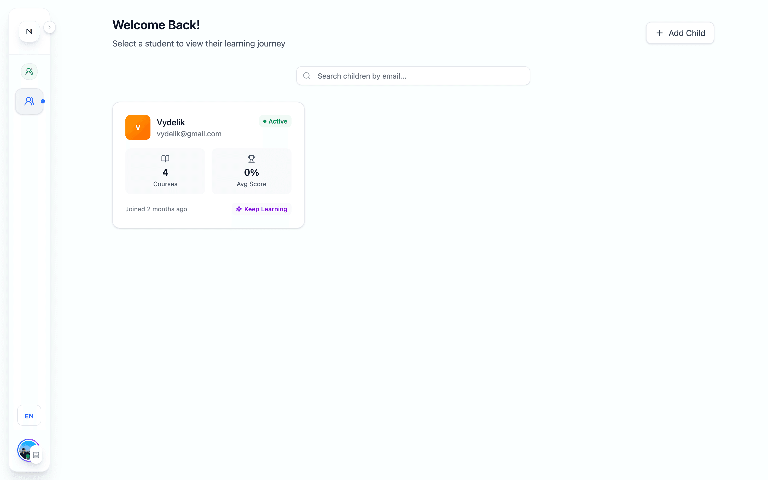 Child Progress Tracking